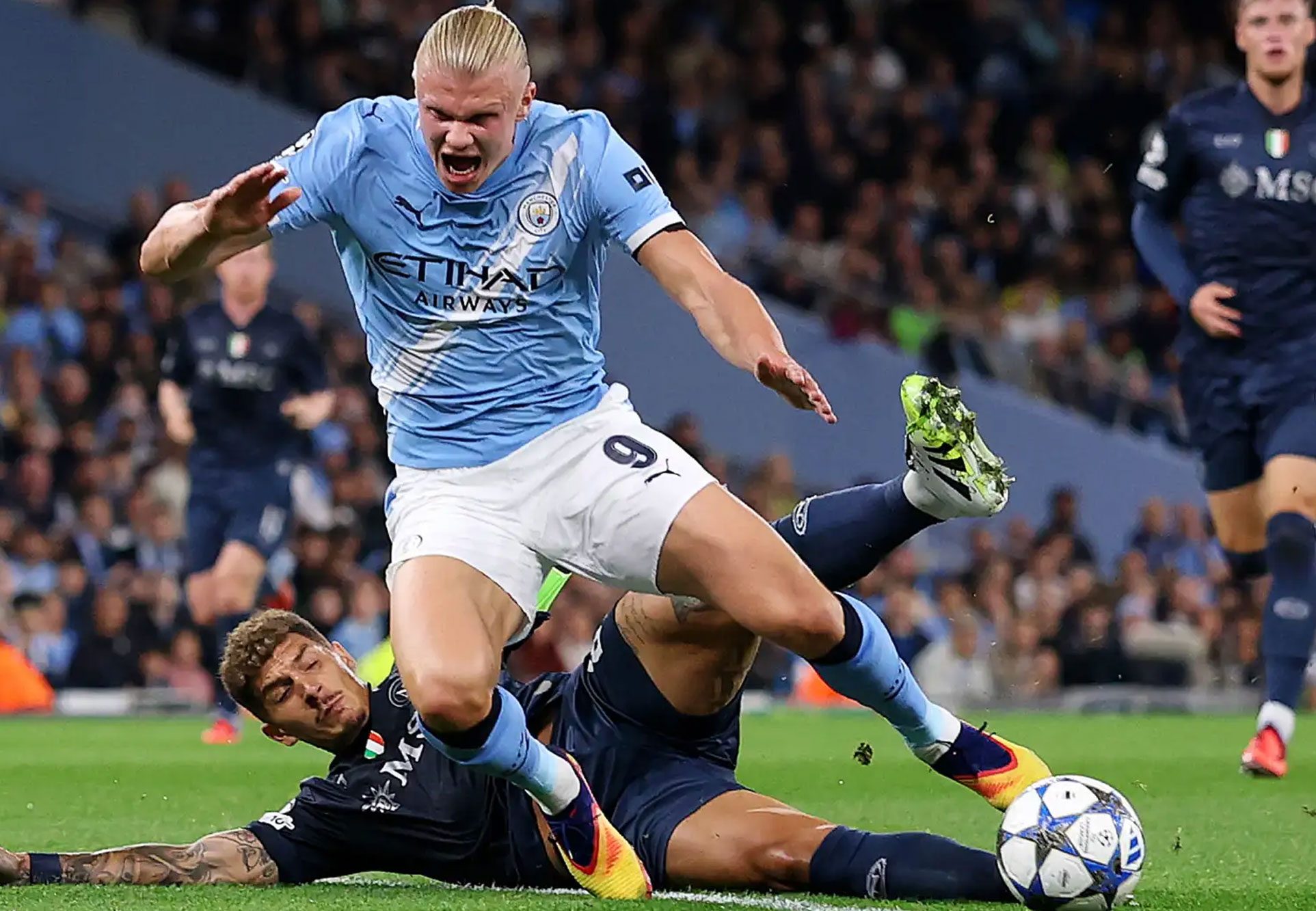 Manchester City-Napoli termina con il risultato di 2-0 a favore dei padroni di casa: ecco le pagelle della partita, a cura di Vittorio La Sala.