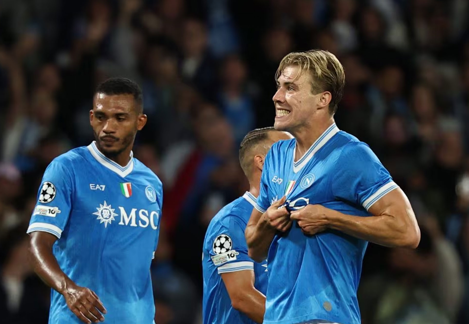 Dopo l'importante vittoria conseguita dai ragazzi di Antonio Conte, ecco le pagelle di Napoli-Sporting Lisbona