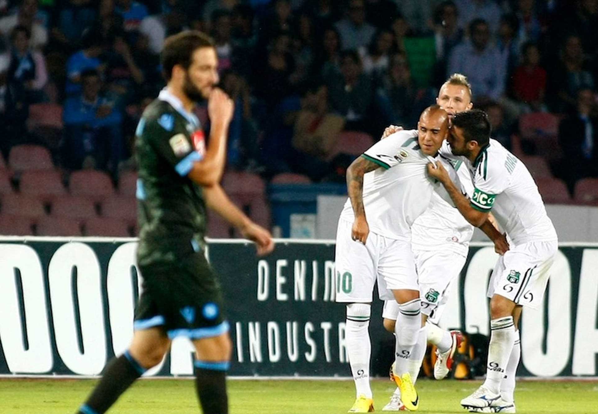 La partita amarcord Napoli-Sassuolo1-1 si gioca il 25 settembre 2013.