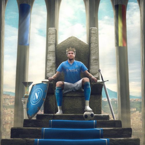 “KING KEVIN IS HERE”