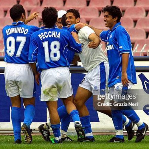 Il giovane Amauri a Napoli e quel primo gol al Verona