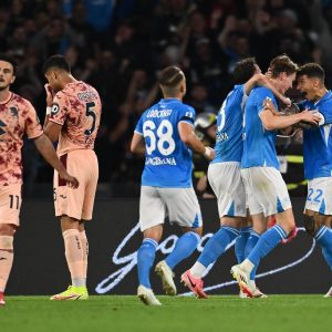 Napoli-Torino: SCATTO SCUDETTO